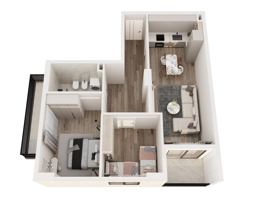 APARTAMENTI 12 – KATI 2-SHKALLA 1
