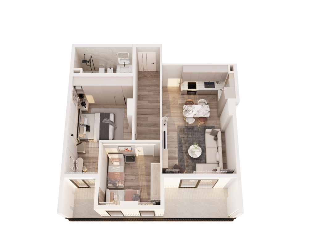 APARTAMENTI 44 – KATI 7-SHKALLA 1