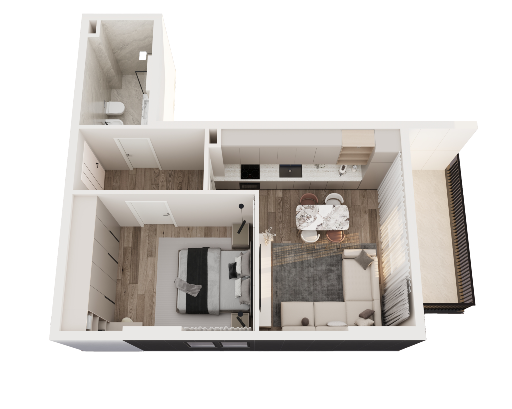 APARTAMENTI 6 – KATI 1-SHKALLA 2